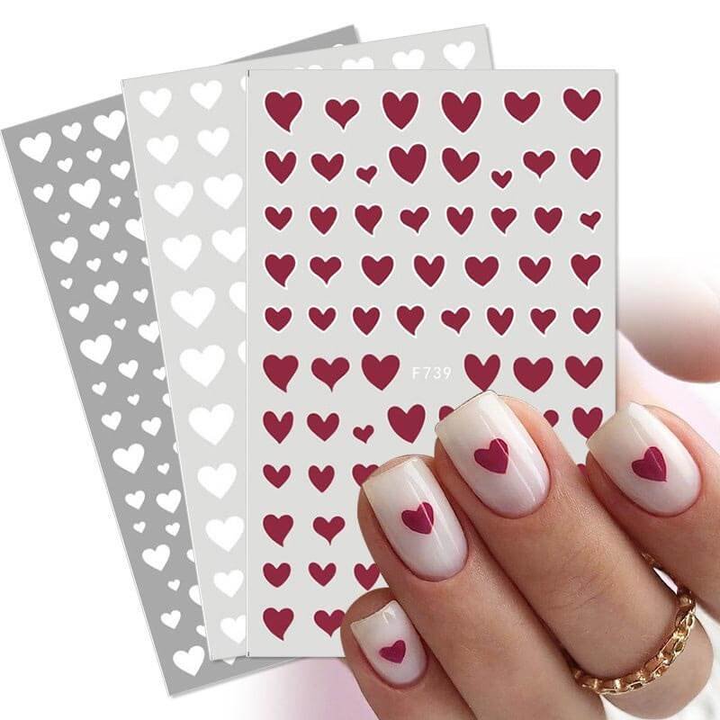 buy heart nail stickers