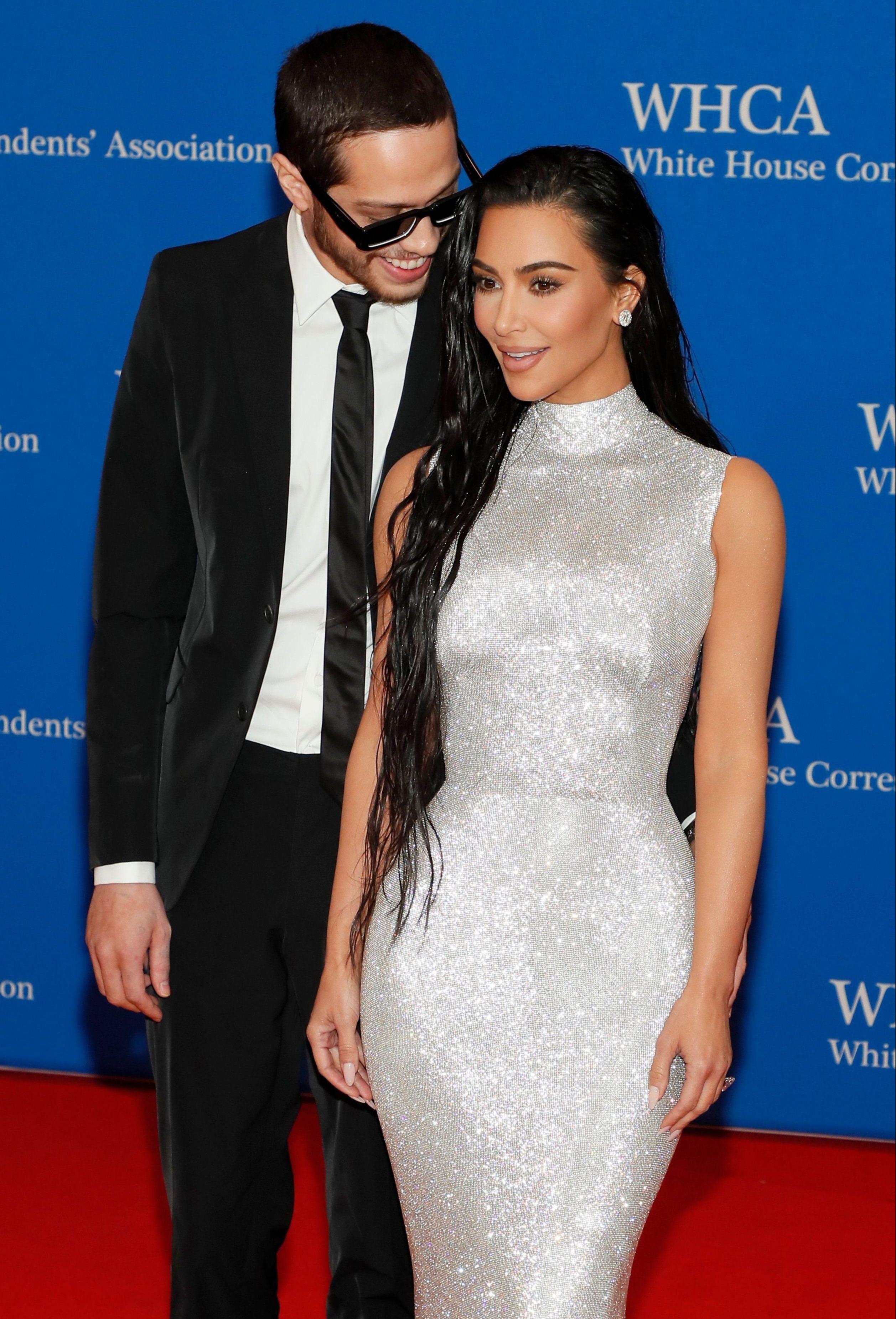 Kim (seen here with Pete Davidson in 2022) needs someone with compassion and a strong aura, said a psychic matchmaker