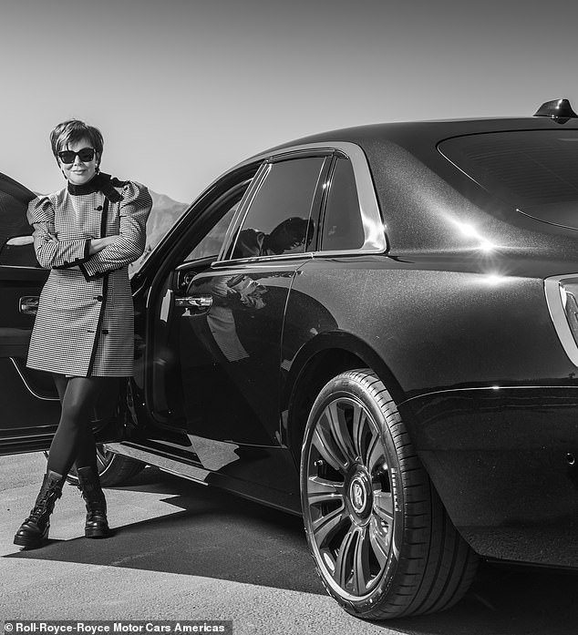 Rolls Royce announced at the time Kris was the first to get the keys to the 2021 luxury car