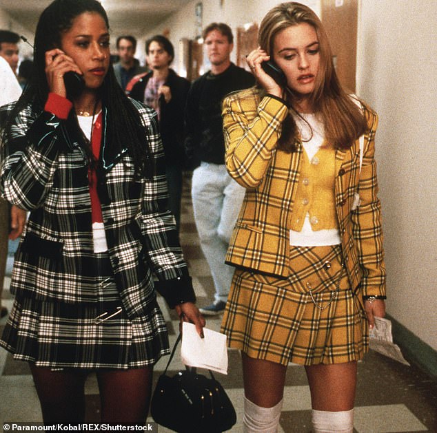 As for the movie she can quote word for word, Kim said: 'Clueless...duh'