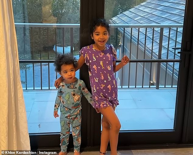 The media personality shares her son as well as daughter True, five, with cheating ex, Tristan Thompson