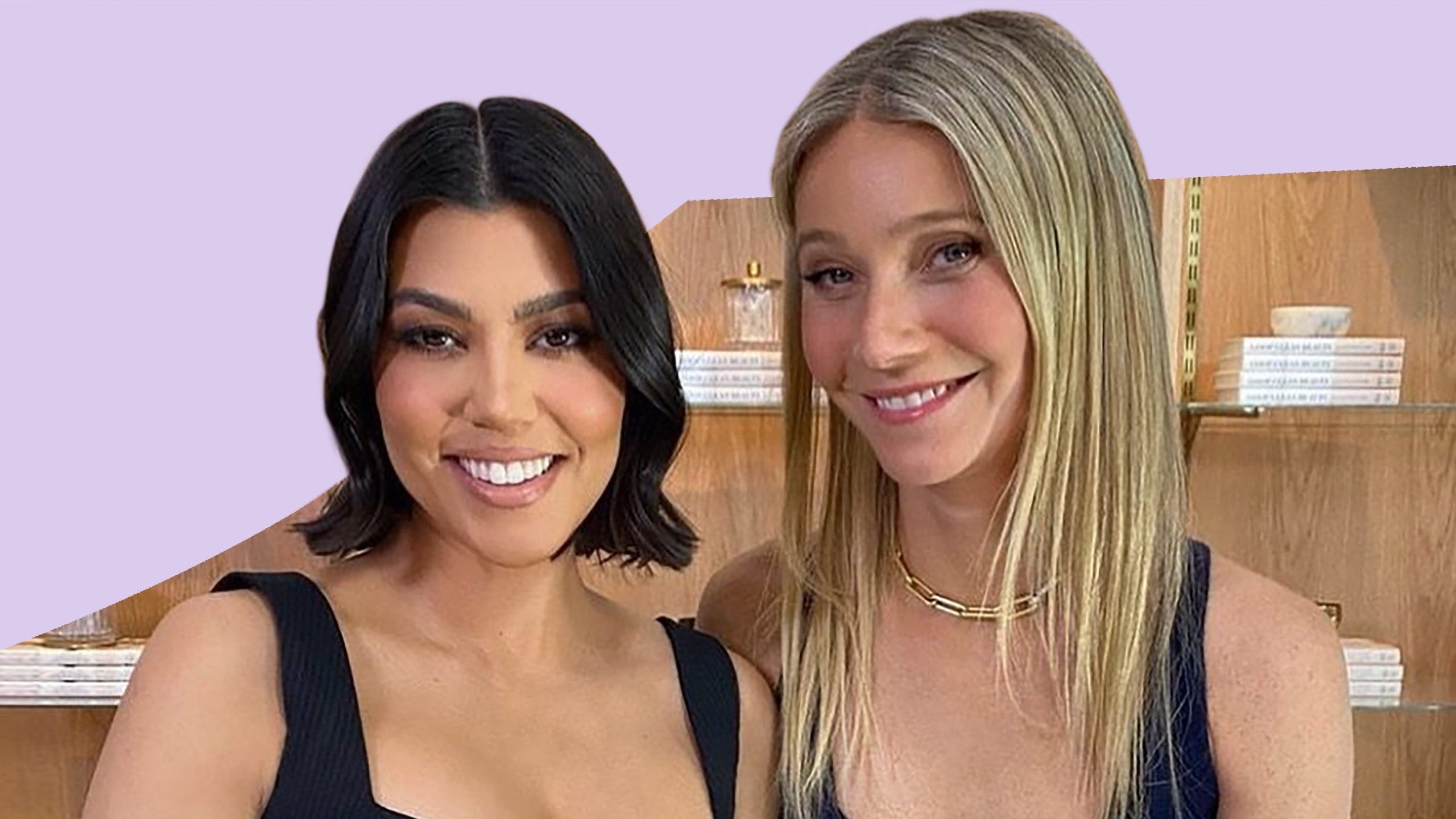 Kourtney Kardashian and Gwyneth Paltrow have joined forces on a Poosh x  Goop collab | Glamour UK