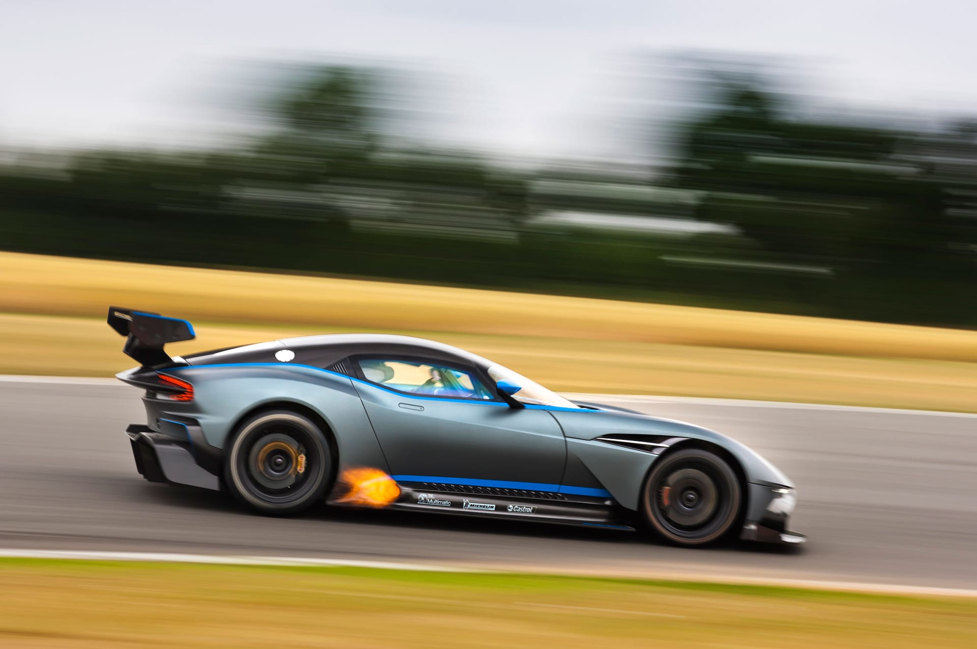 Aston Martin Vulcan on track