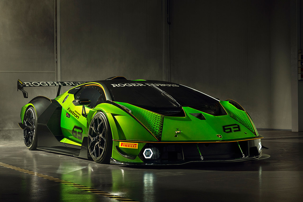 Green Lamborghini-Essenza-SCV12