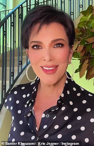 Kris Jenner has also been blasted by fans on social media for seemingly filtering some of her photos