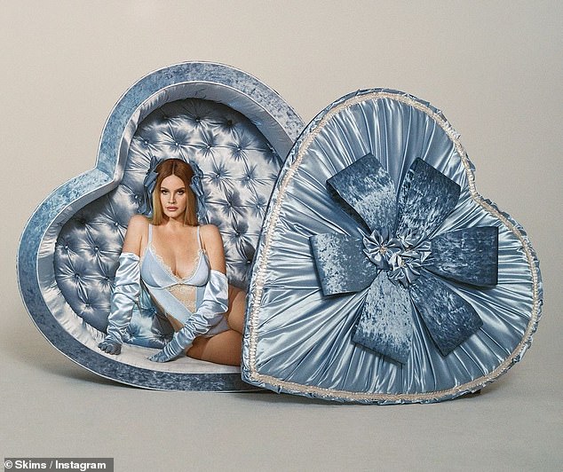 Lana Del Rey served as the face of the brand's new Valentines Day collection earlier this year as she wowed in series of sexy looks