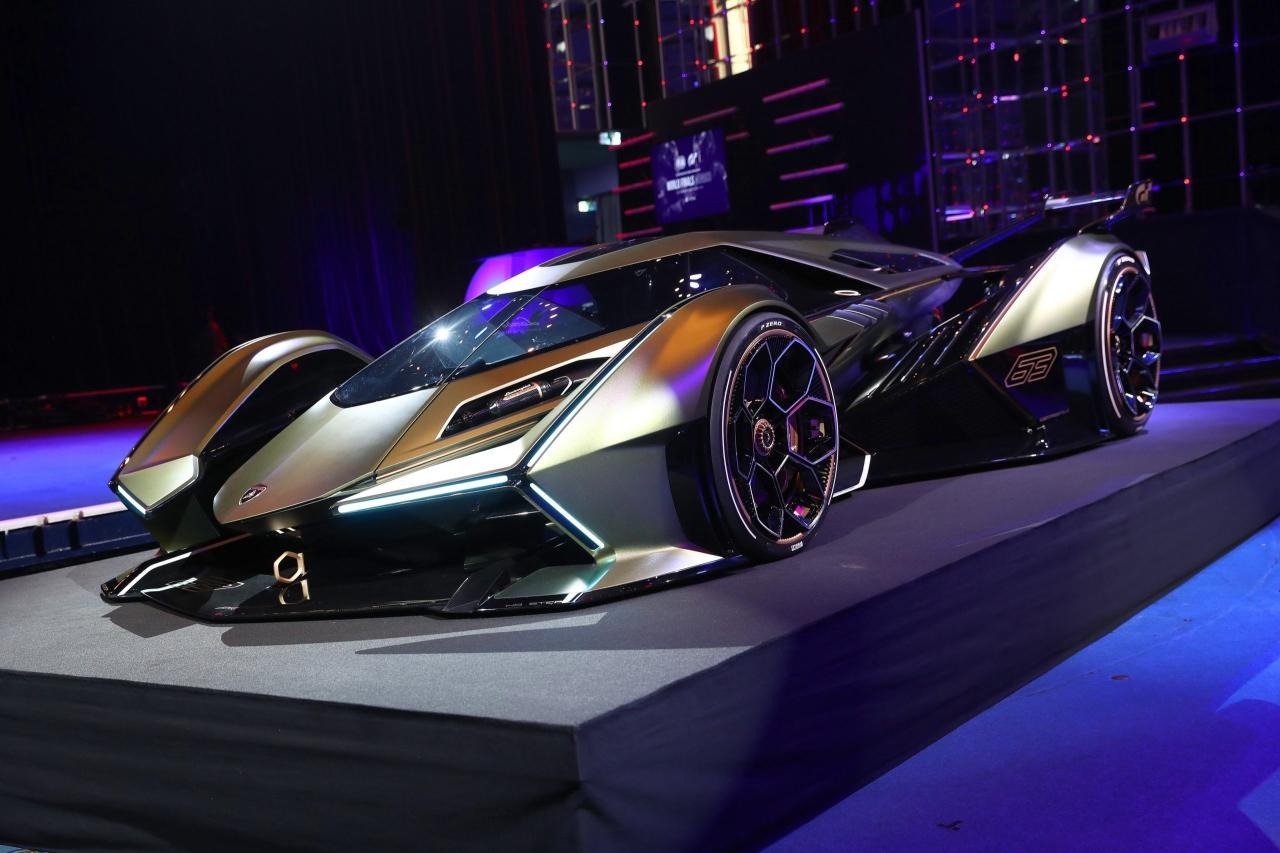 The Lamborghini Lambo V12 Vision Gran Turismo will leave you amazed by its exceptional level of detail.