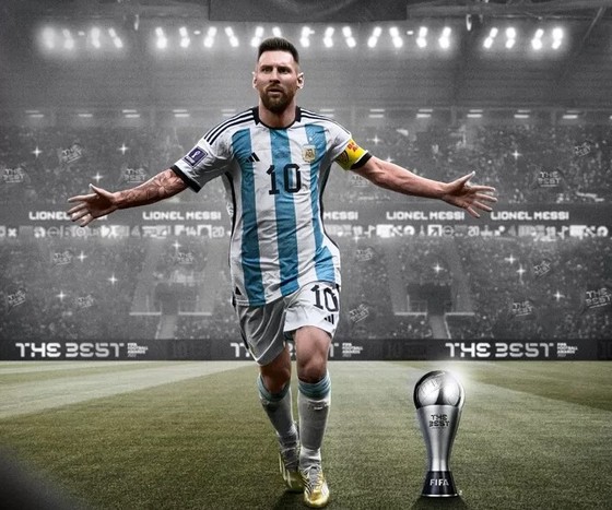 Lionel Messi thắng giải FIFA The Best 2022