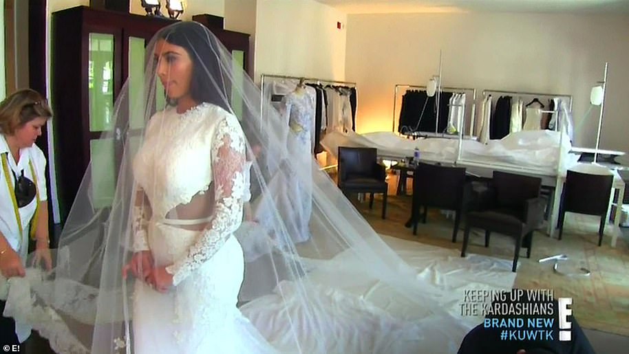 Season nine: Kim and Kanye marry in a star-studded Florence, Italy, ceremony following an elaborate proposal