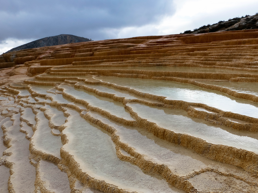 Badab-e terraces