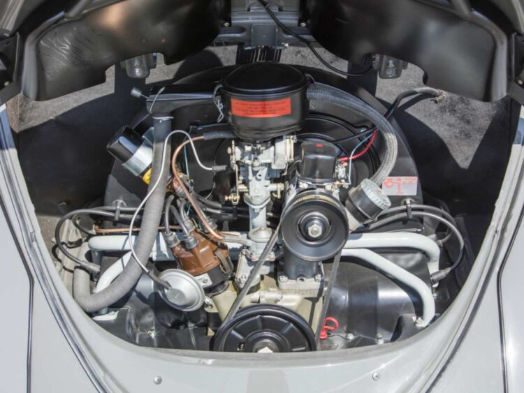 Engine of Volkswagen Karmann Beetle