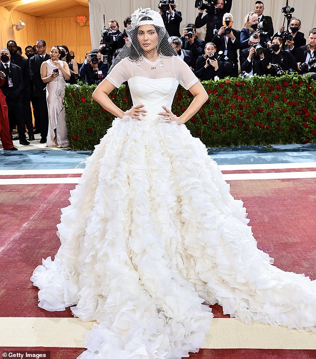 Kylie Jenner attends The 2022 Met Gala Celebrating In America: An Anthology of Fashion at The Metropolitan Museum of Art on May 2, 2022 in New York City