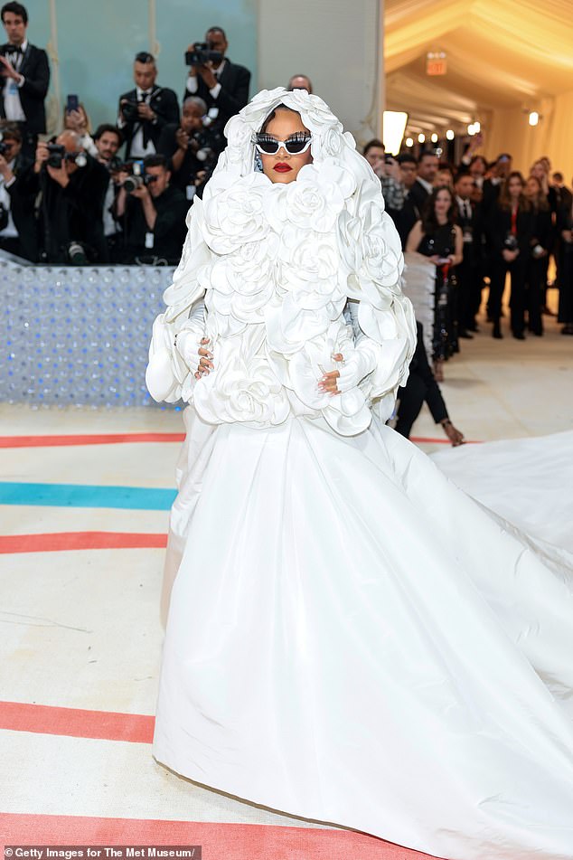 Is that you, Rihanna? Celebrating Karl Lagerfeld: A Line Of Beauty on May 1, 2023