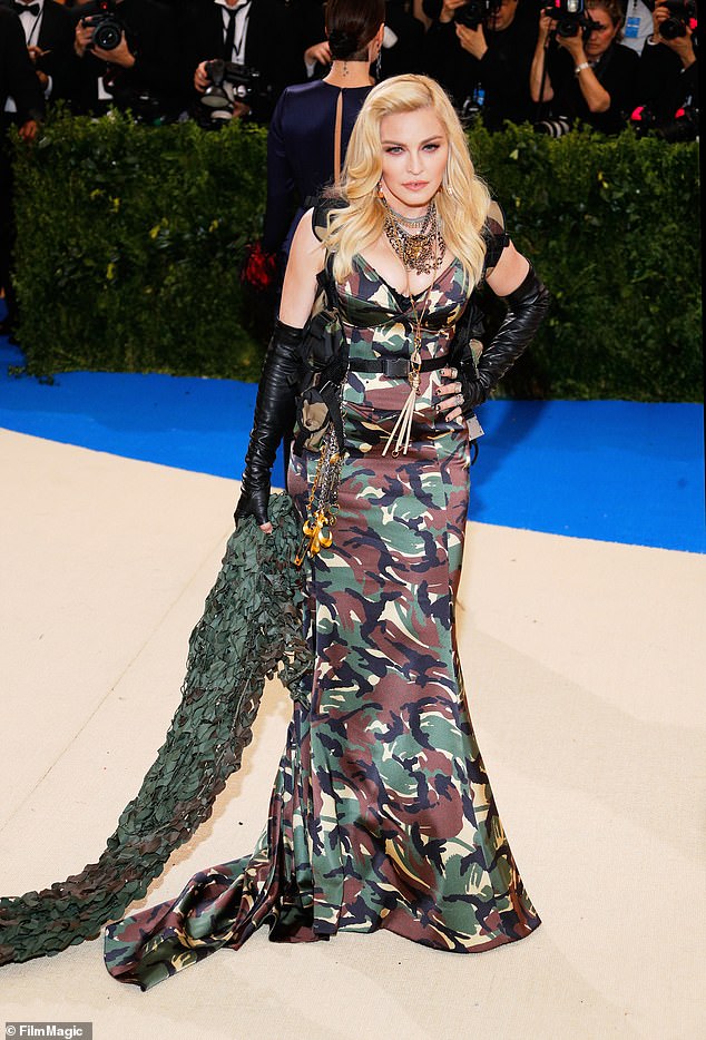 Madonna looked ready for war at the Rei Kawakubo/Comme des Garcons: Art of the In-Between on May 1, 2017