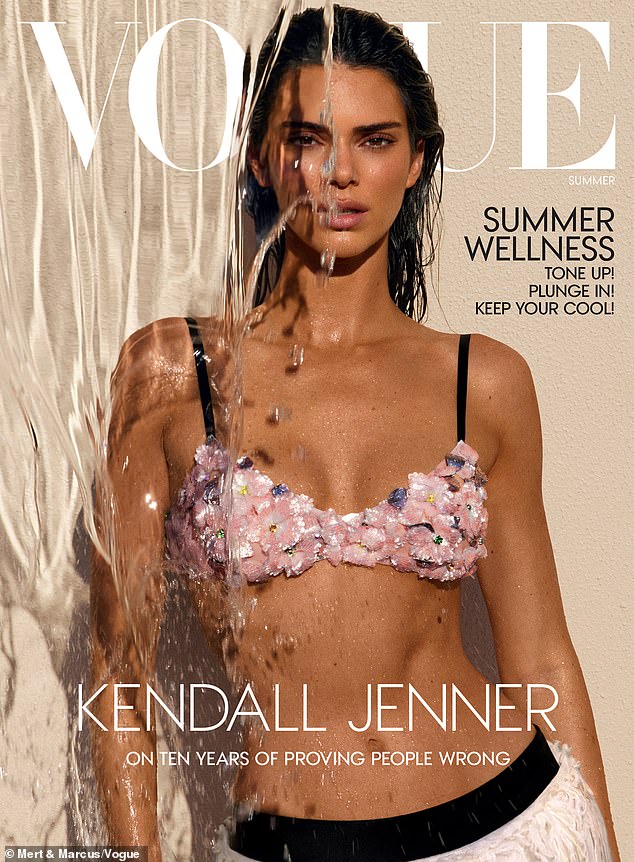 During a stunning new photoshoot with Vogue, Kendall explained: 'There are days when I look at what they have and think, That's really special. I do like being a little bit removed, but one day I'll make my way, probably