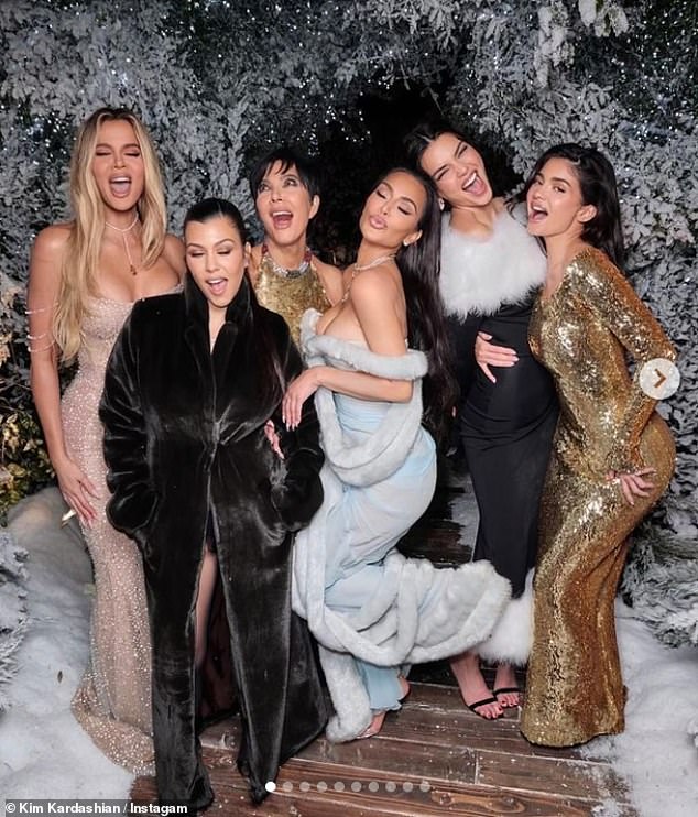 Her sisters - Kim, Kourtney, Khloé and Kylie - have 13 children between them, ranging from four months old to 14 years old