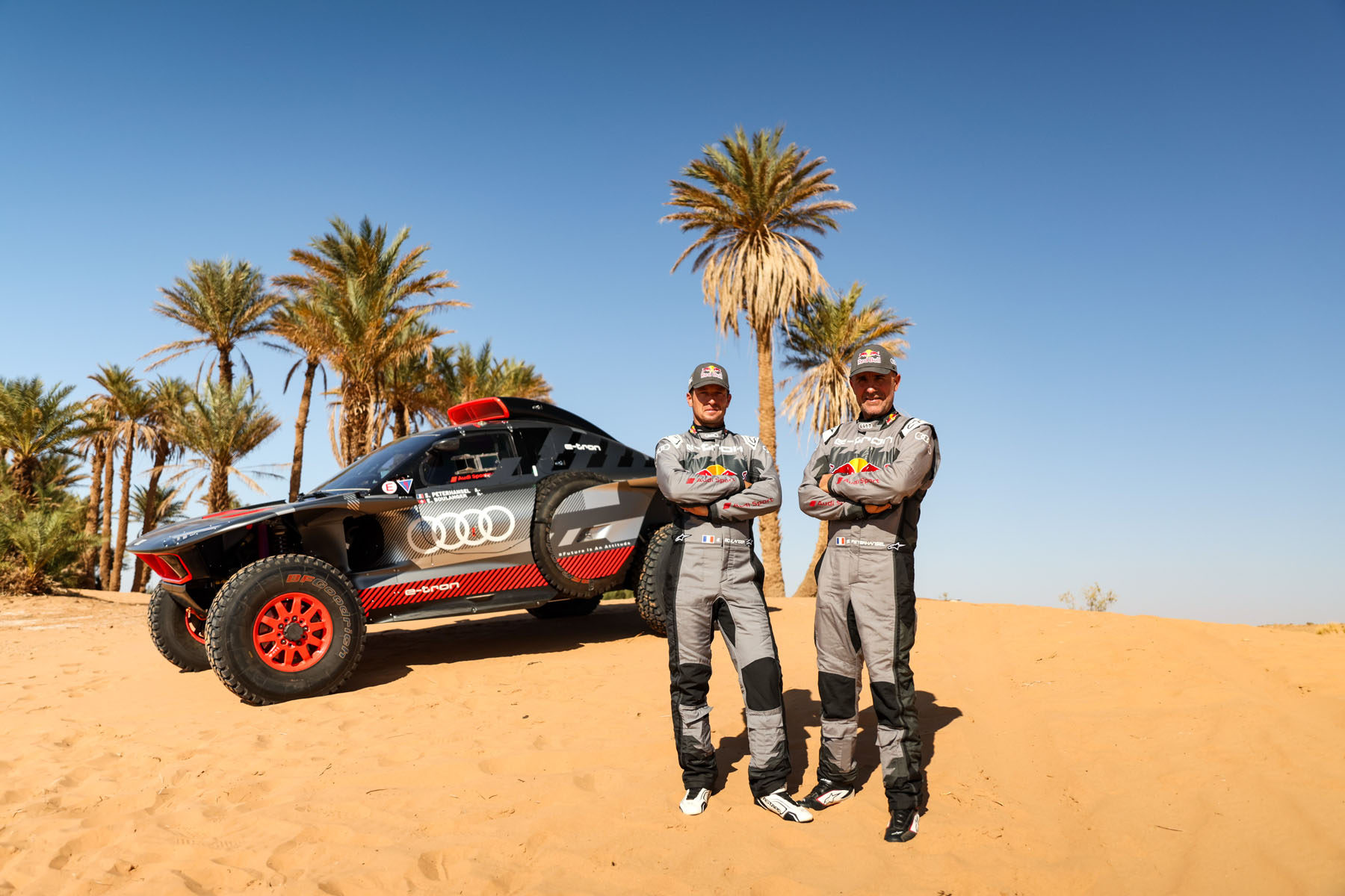 Dakar test Morocco, October 2023 Audi Communications Motorsport