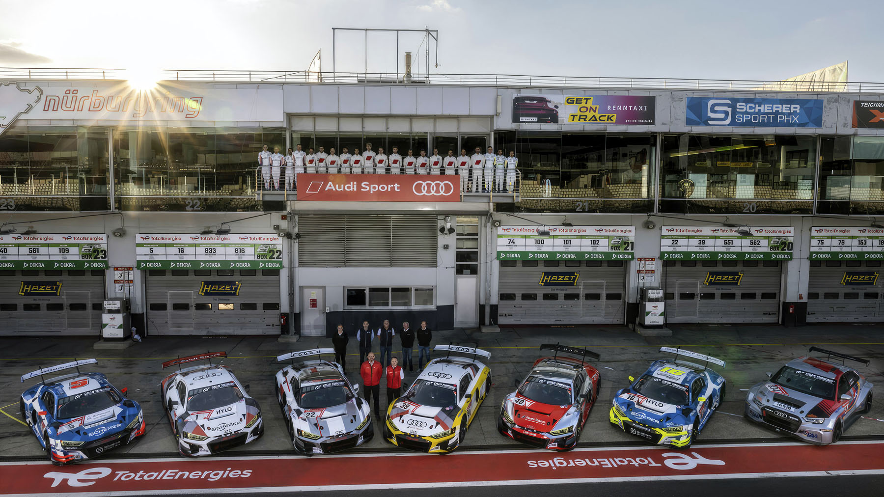 24h Nürburgring 2023 Audi Sport customer racing;Audi Sport customer racing