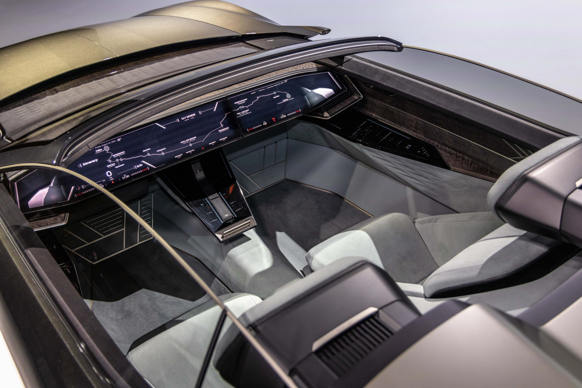 Audi skysphere concept interior