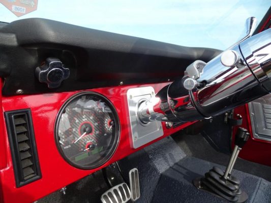 Burgundy 1977 Ford Bronco