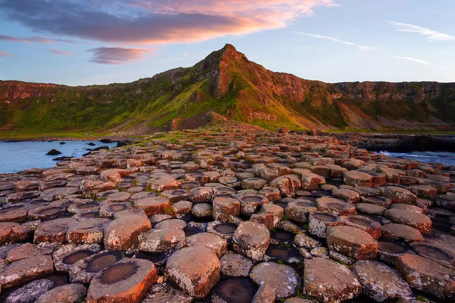 The Giant's Causeway, Bushmills, County Antrim, Northern Ireland.