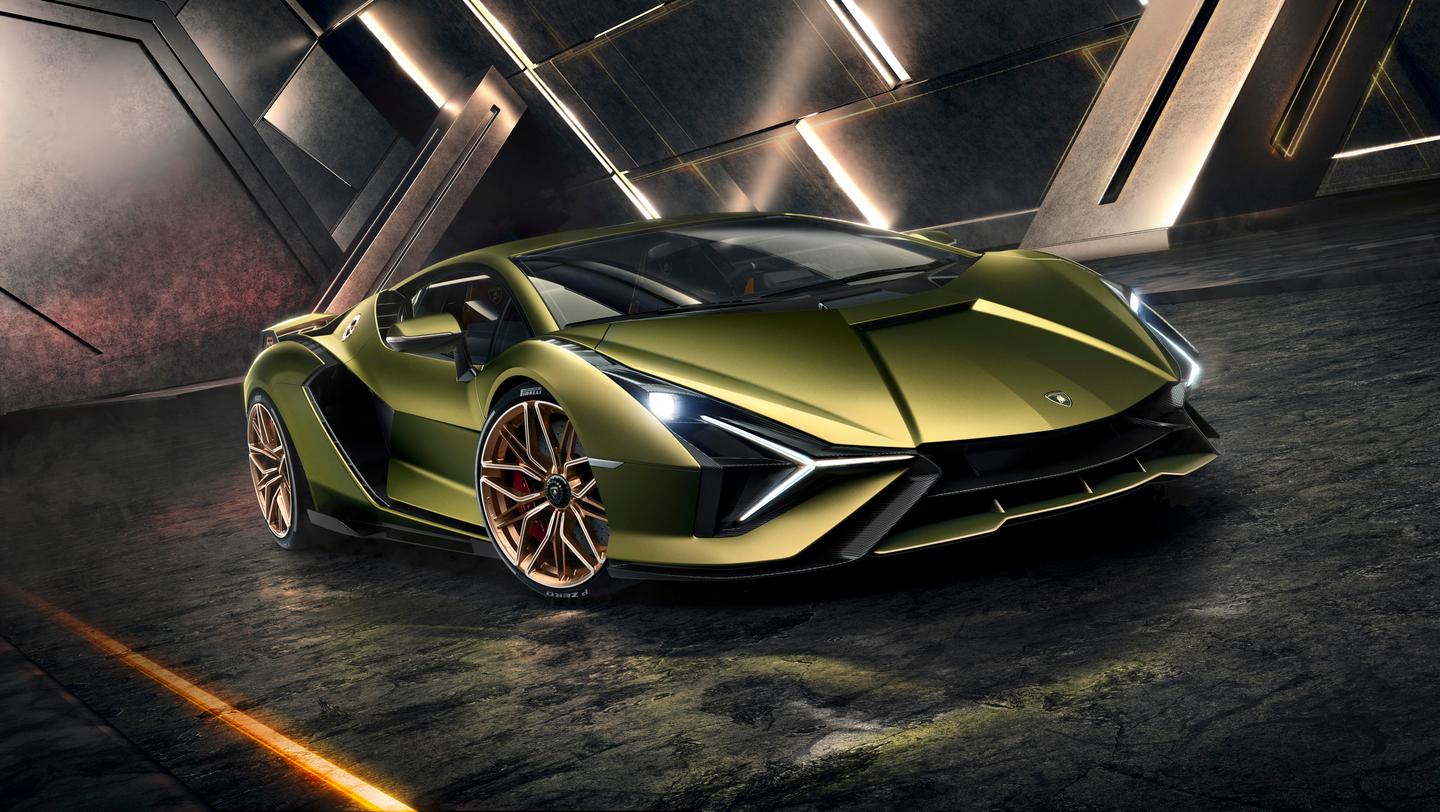 Lamborghini's designers are not given to subtlety or modesty