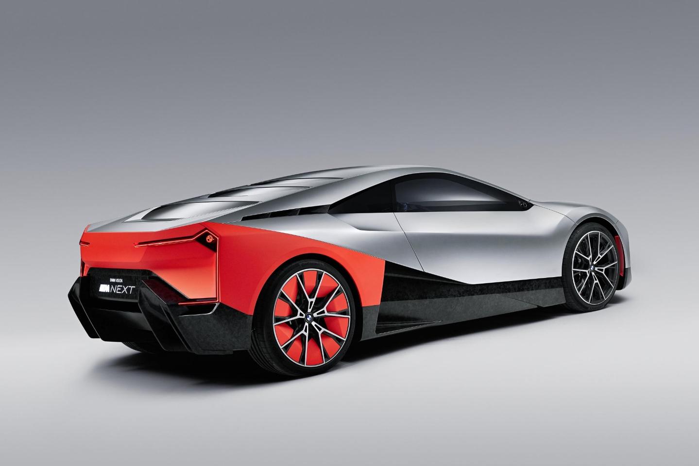 The BMW Vision M Next combines electric and turbo power