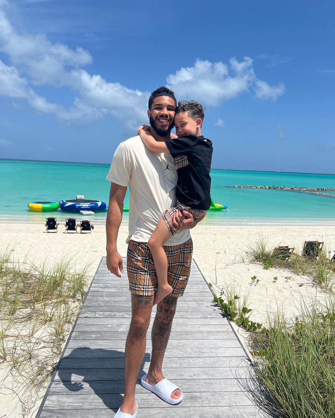 The Father-Son Bond: A Heartwarming Father's Day Adventure Featuring Jayson Tatum's 'Deuce'