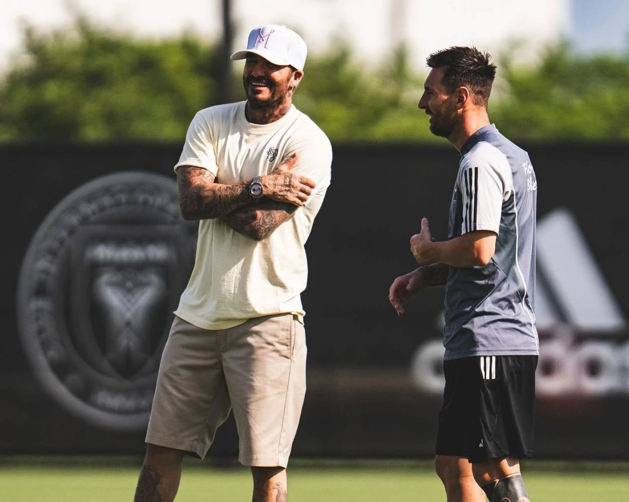 David Beckham nói lý do hạnh phúc với Messi và Suarez, Di Maria sắp đến Inter Miami- Ảnh 1.