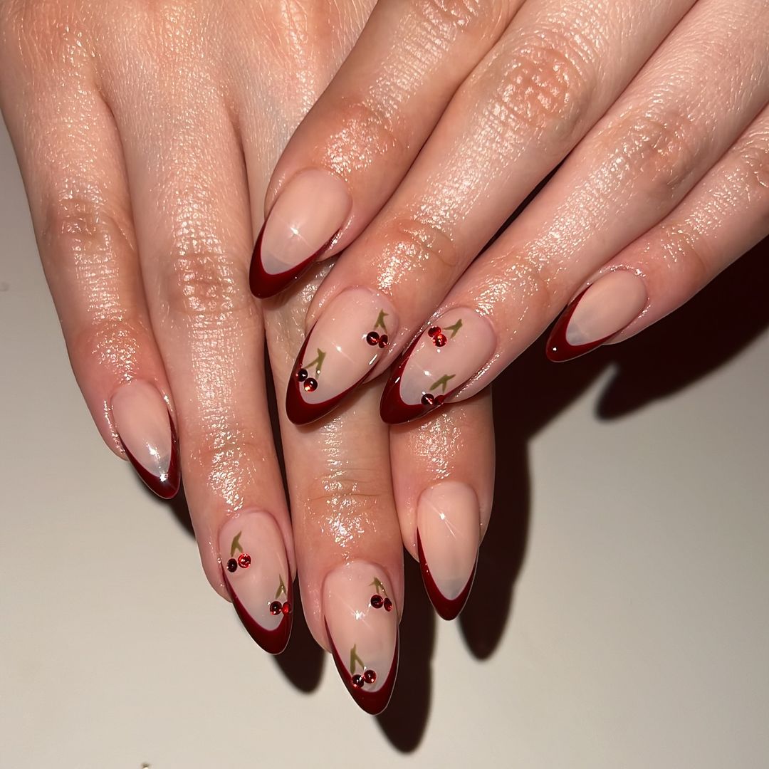 27 Ideas for Burgundy Fall Nails 2024