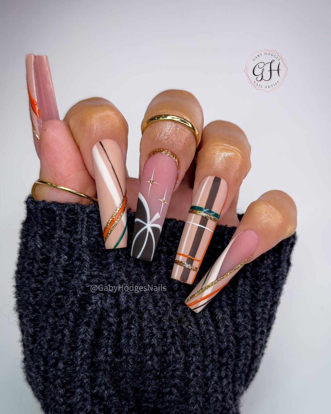 27 Ideas for Fall Themed Nails