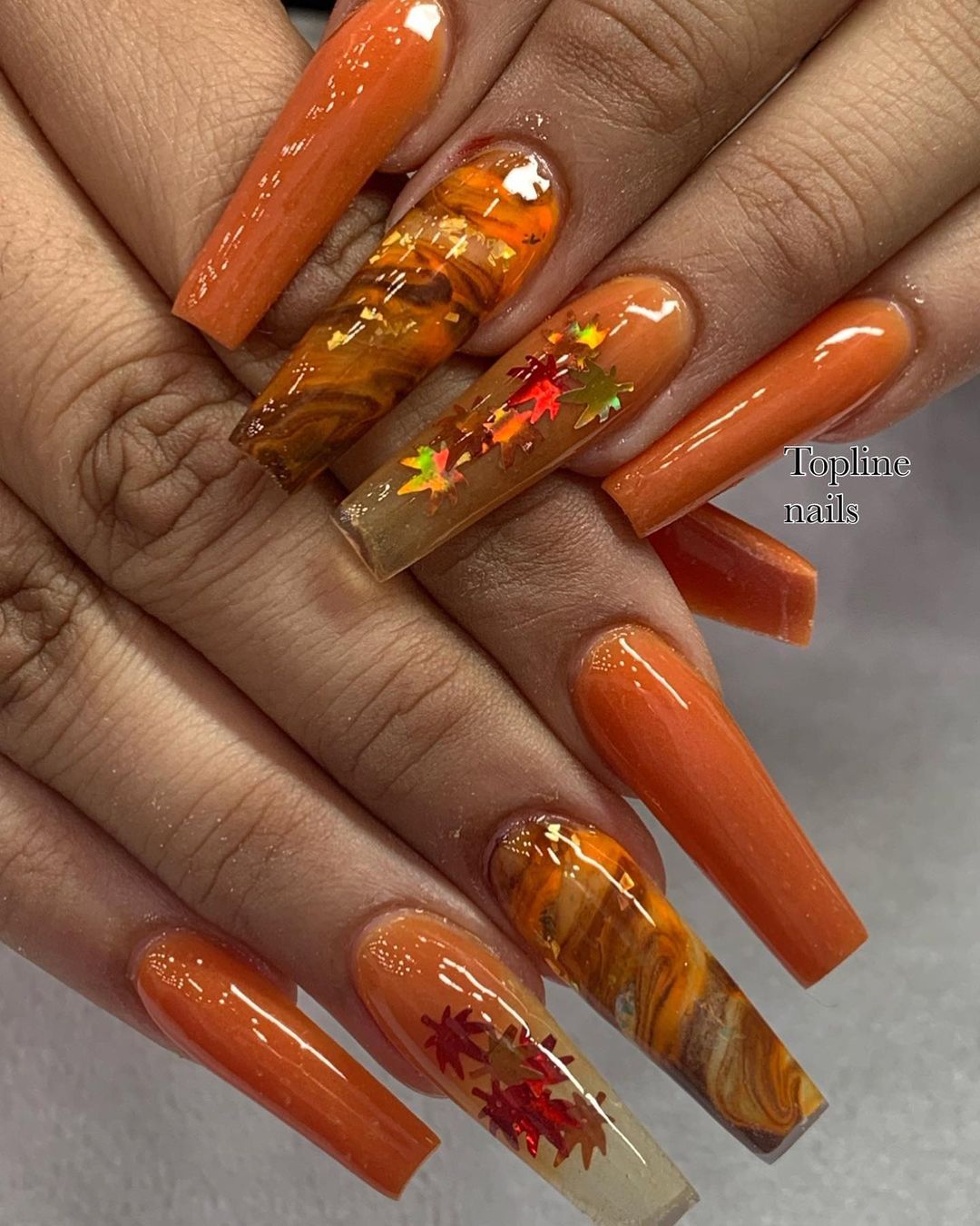 27 Ideas for Fall Themed Nails