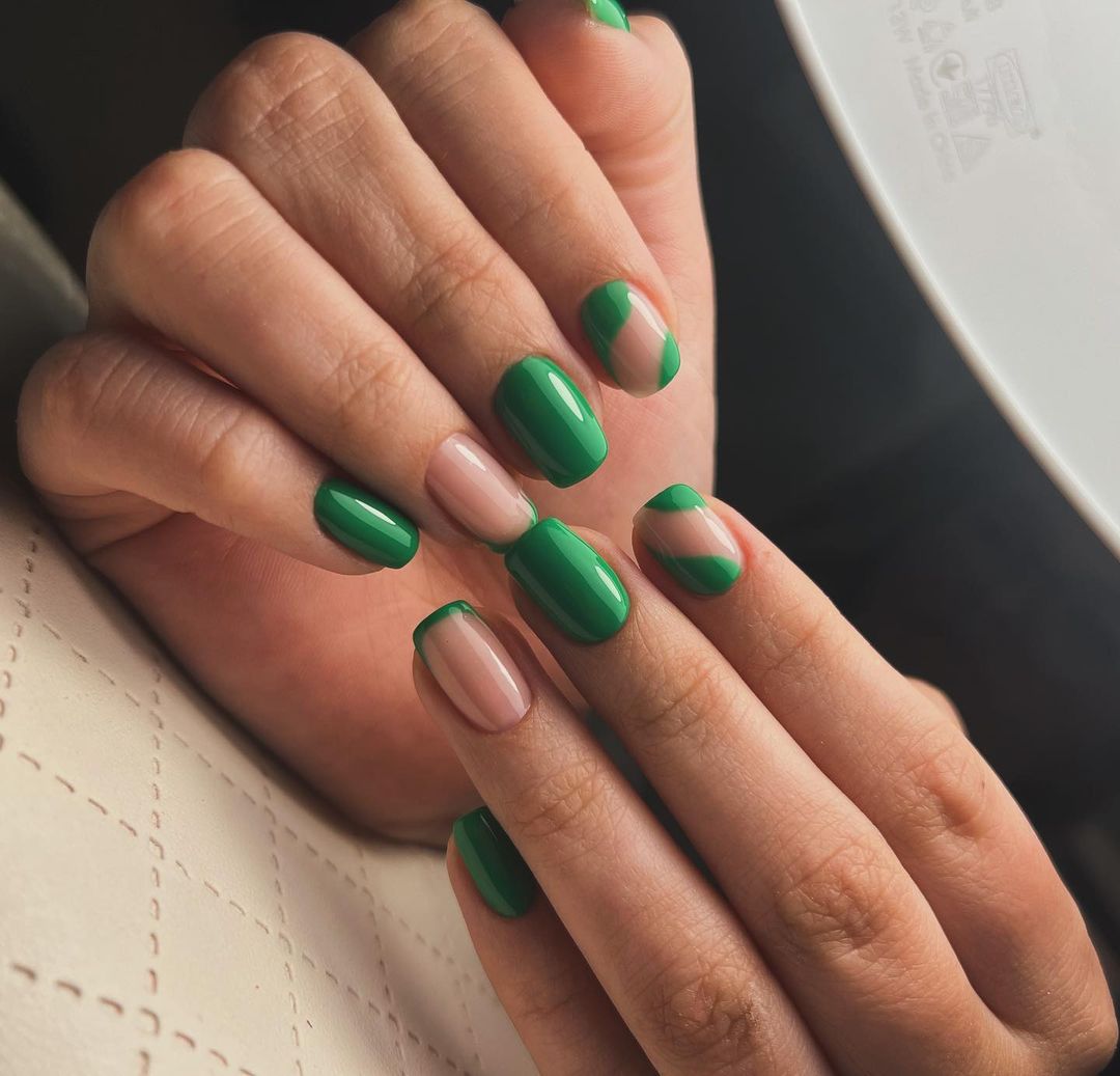 29 Ideas for Fall Green Nails