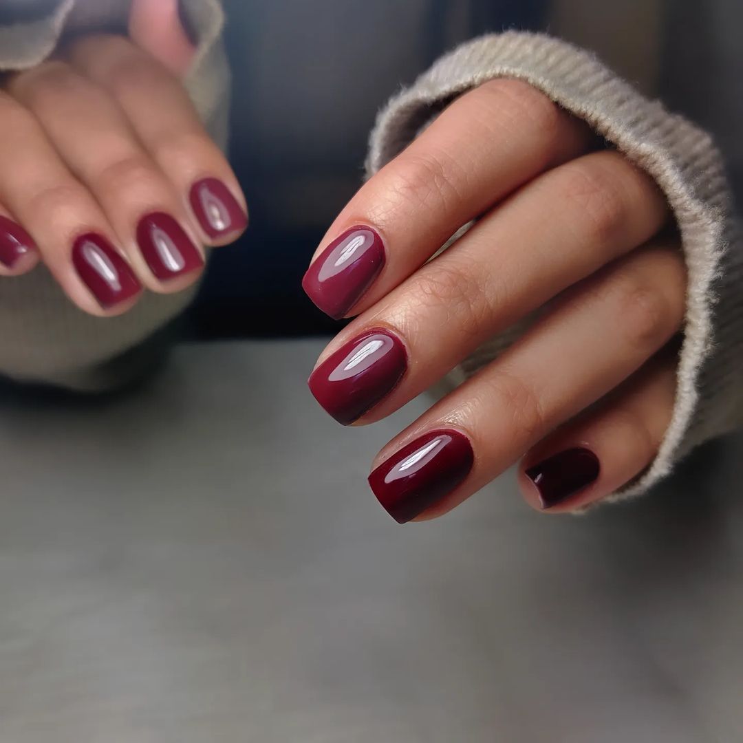 27 Ideas for Burgundy Fall Nails 2024