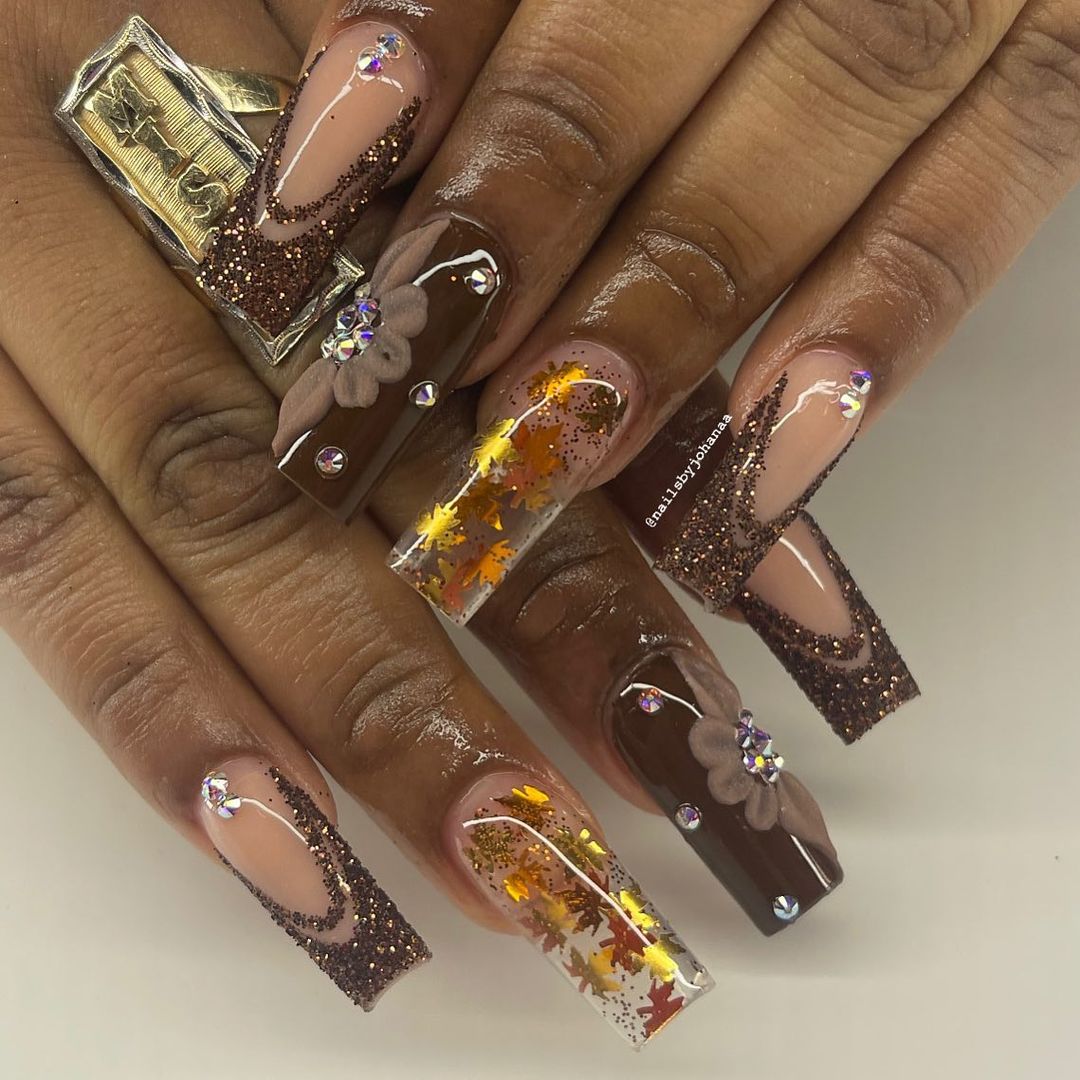 27 Ideas for Fall Themed Nails