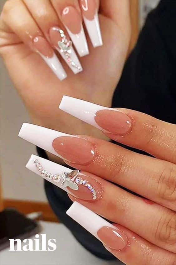 55+ Gorgeous Milky White Nail Polish Designs 2023