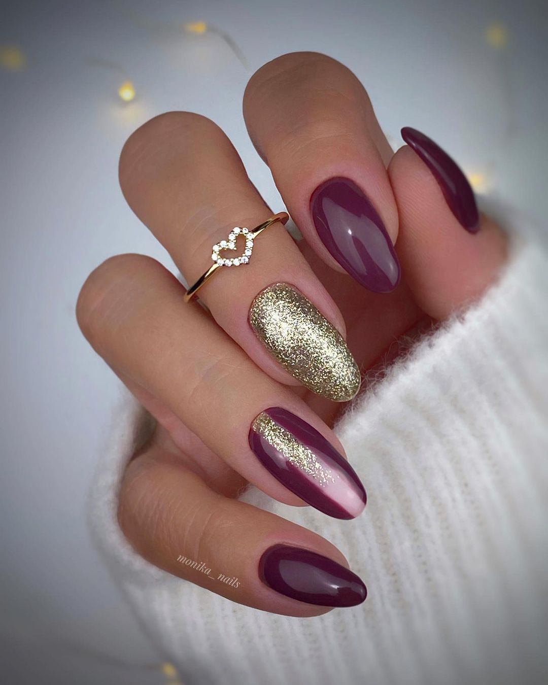 27 Ideas for Burgundy Fall Nails 2024