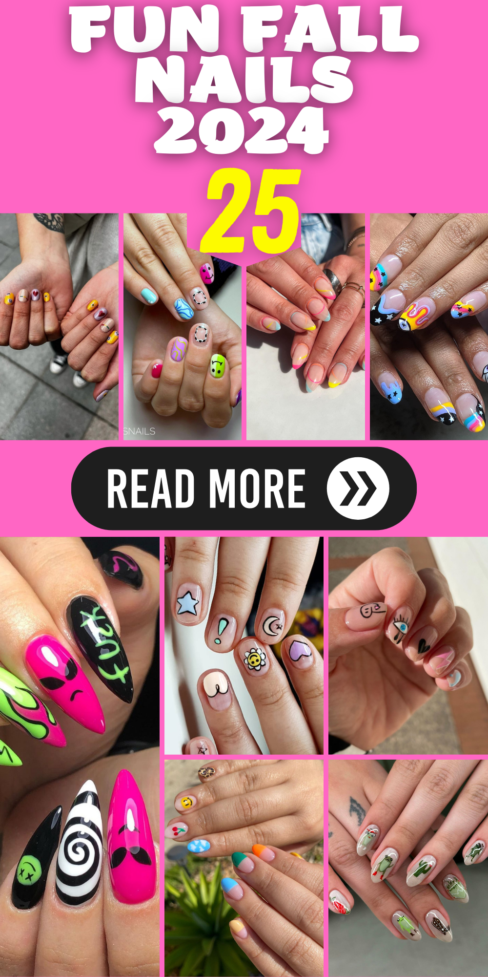 Fun Fall Nails 2024: 25 Creative Ideas to Try This Season