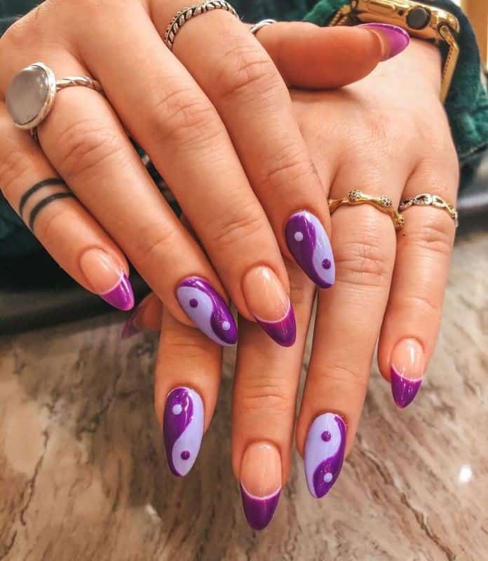 purple nails ideas