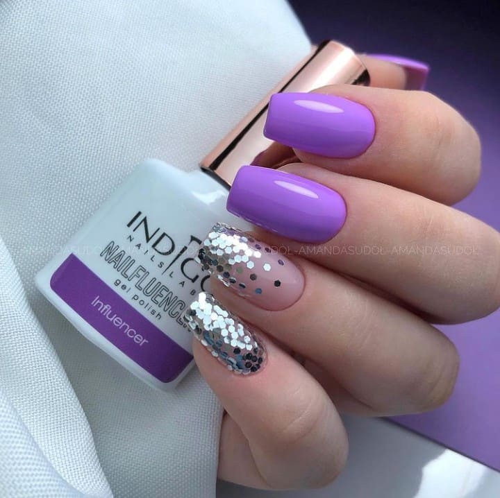 purple nails ideas