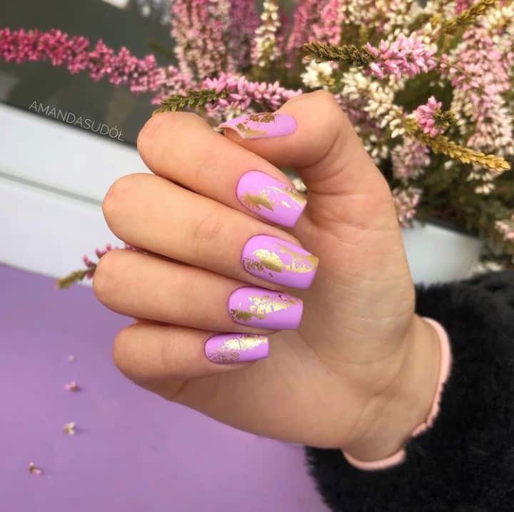 purple nails ideas