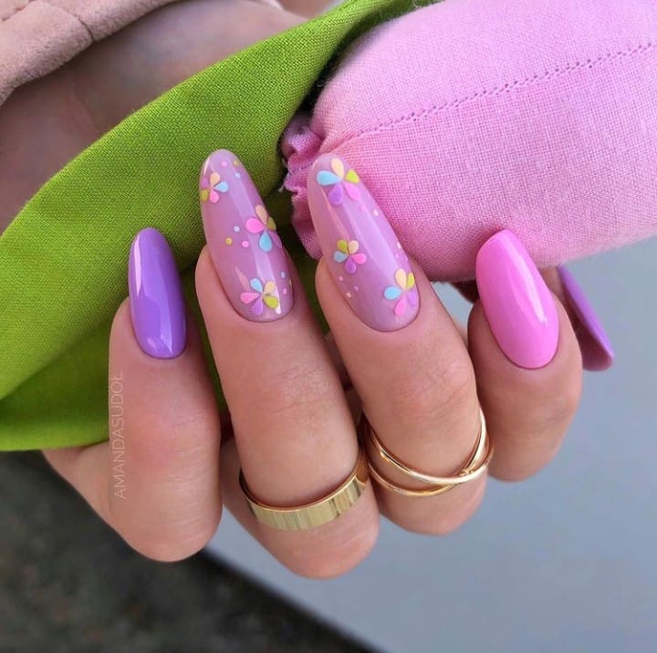 purple nails ideas