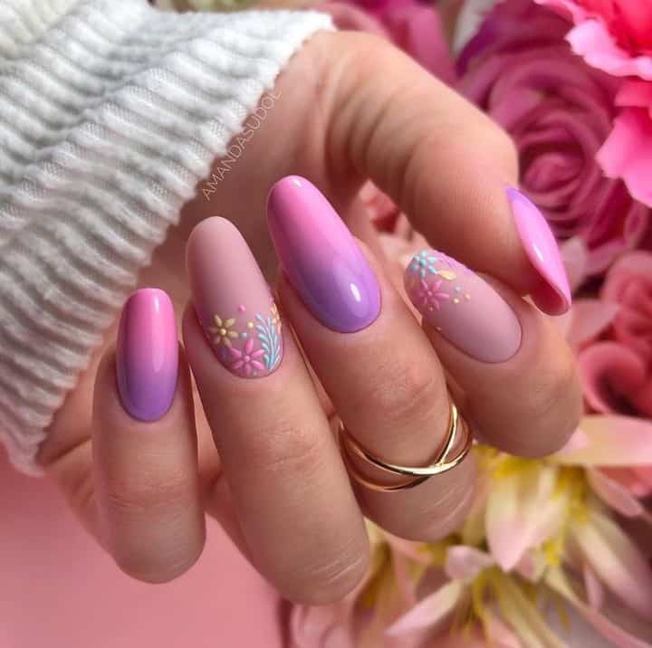 purple nails ideas