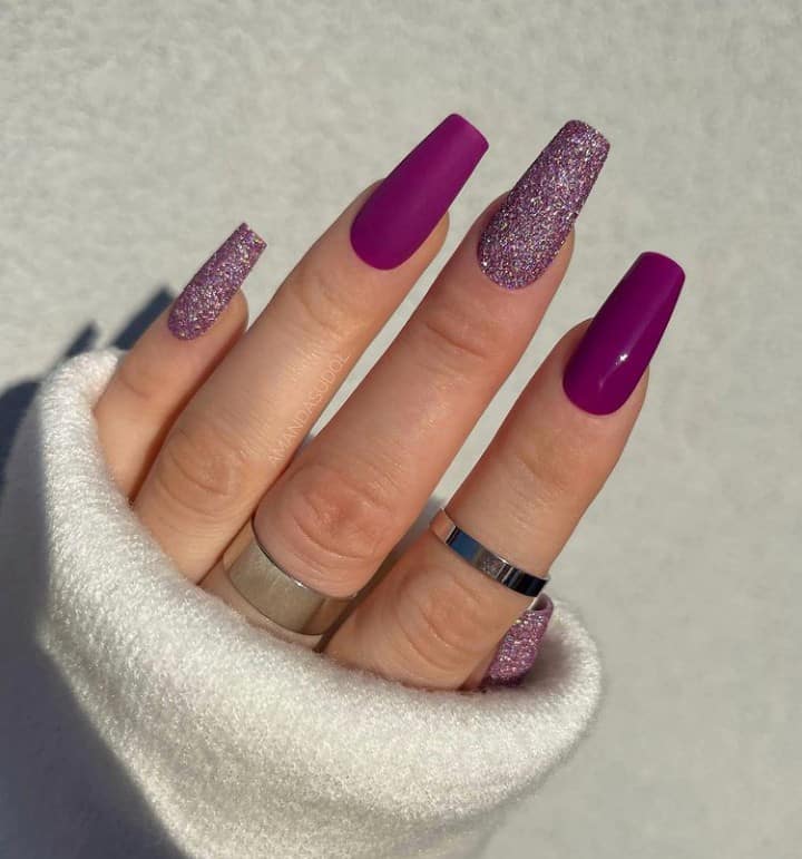 purple nails ideas