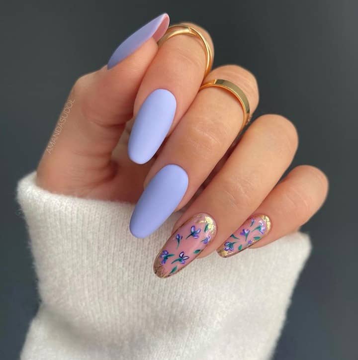 purple nails ideas