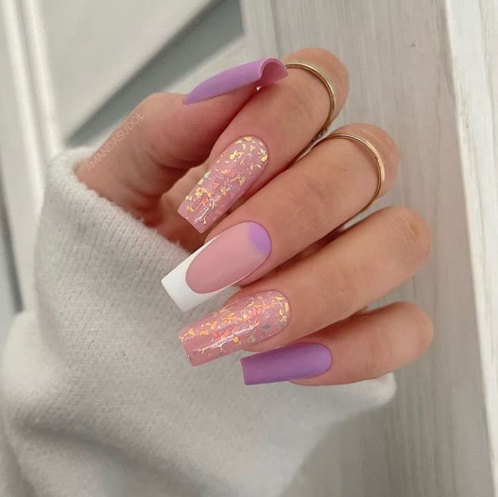 purple nails ideas