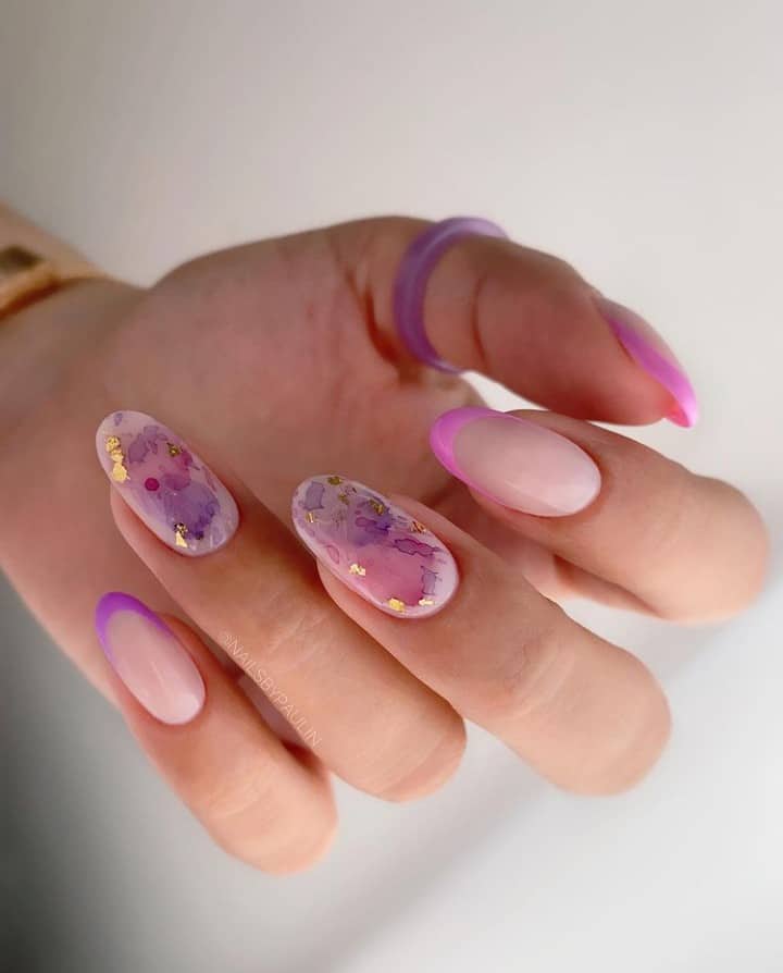 purple nails ideas