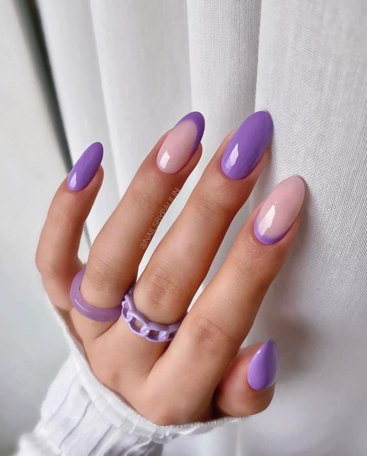 purple nails ideas