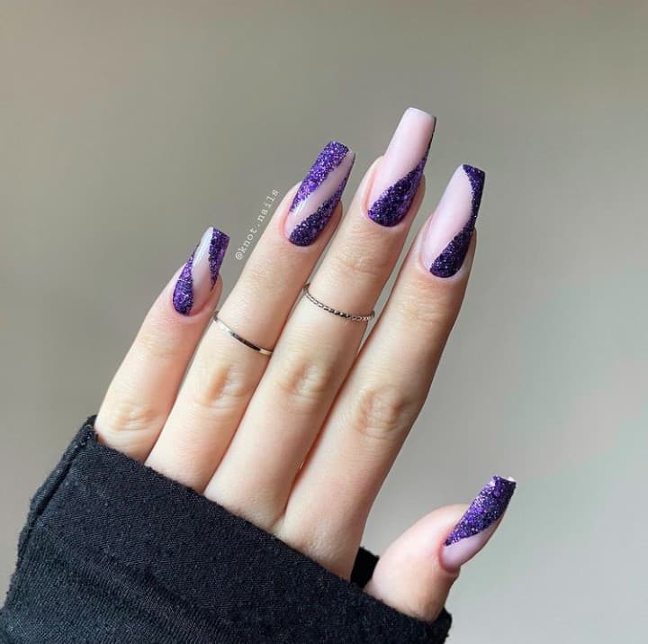 purple nails ideas