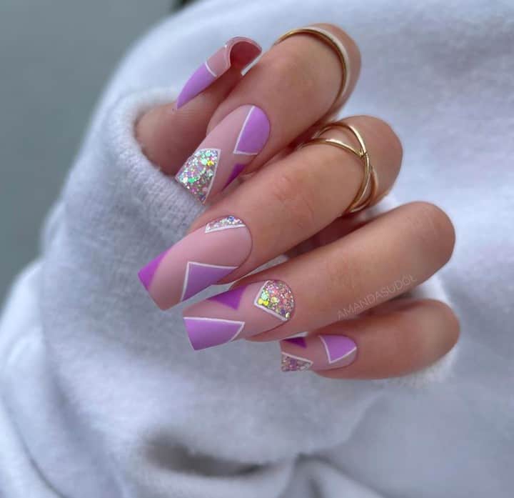 purple nails ideas